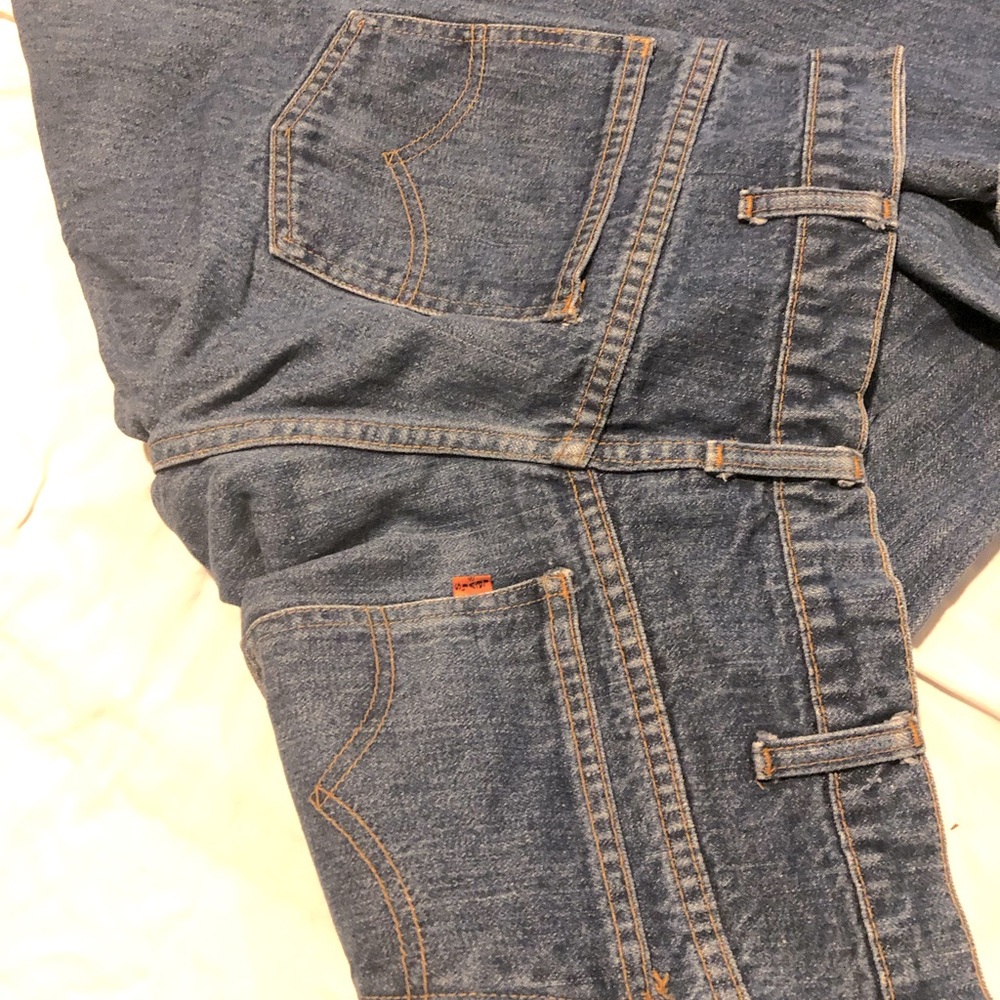 Vintage 1970’s Levi’s orange tag. 34 men’s